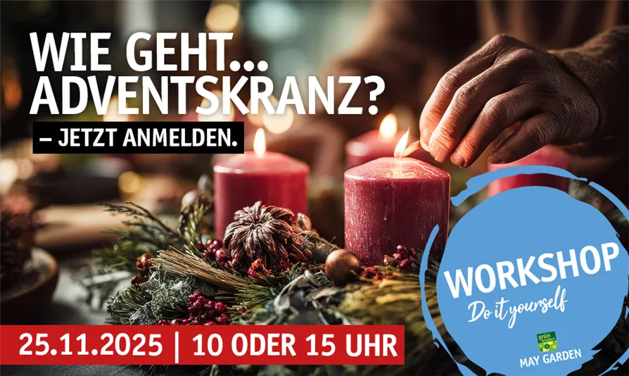 WIE GEHT.... ADVENTSKRANZ? 