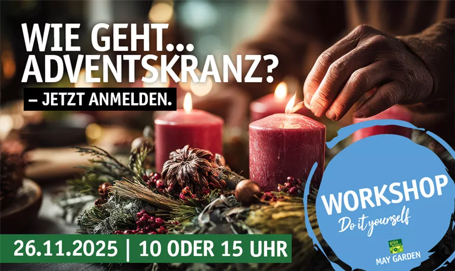 WIE GEHT.... ADVENTSKRANZ? 