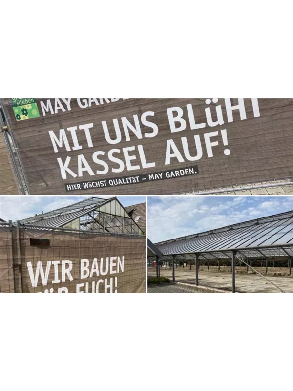 STARTSCHUSS FÜR UNSEREN UMBAU!