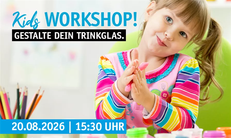 KidsWORKSHOP | Trinkglas